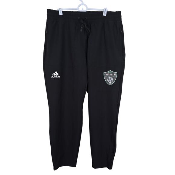 NEW NWT Women's Adidas Black Woven Athletic Pants | Size XL *SEE DESCRIPTION* - Picture 1 of 12